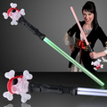 Pirate Skull & Cross Bones LED Saber Sword - Blank